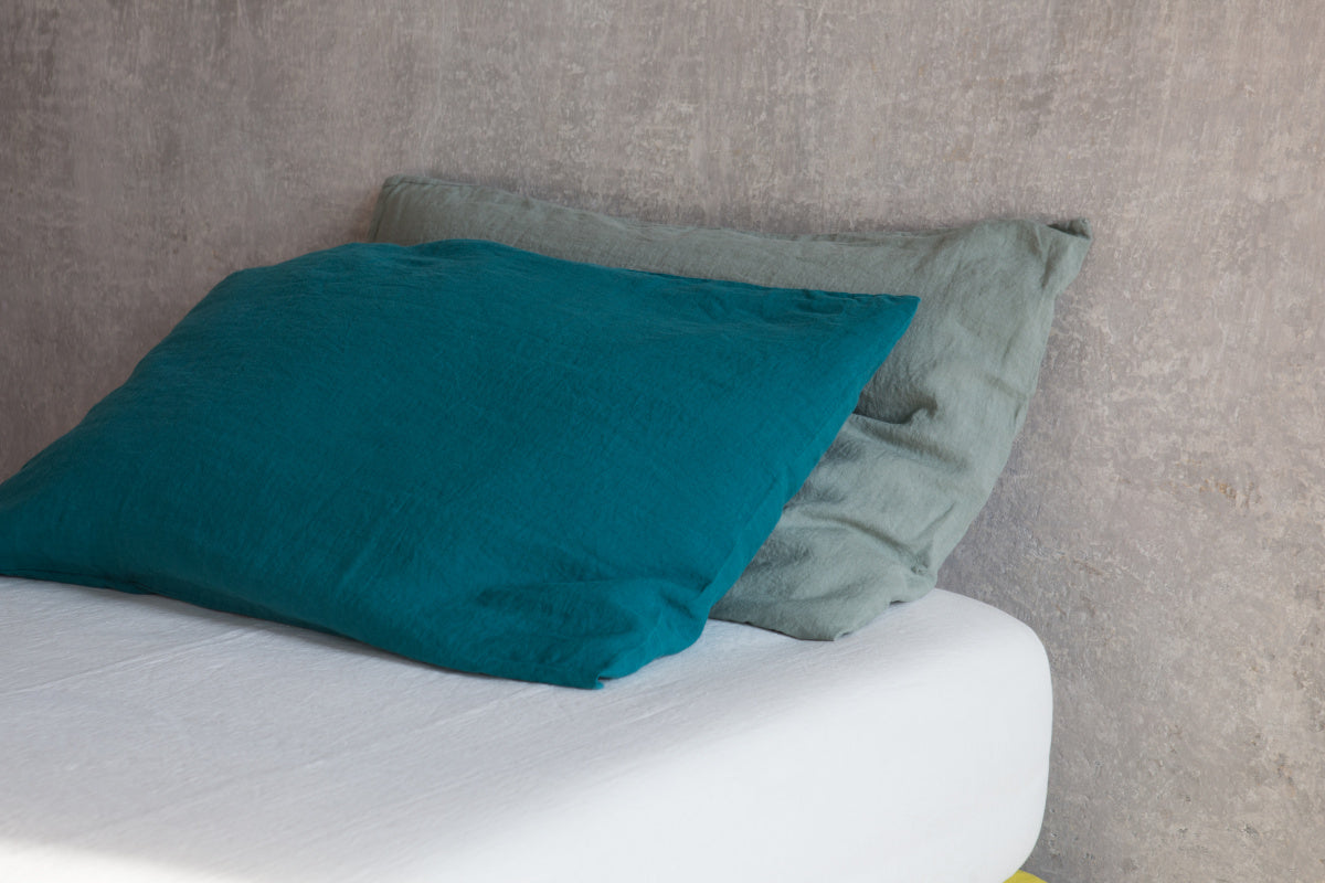 Once Milano lněné napínací prostěradlo