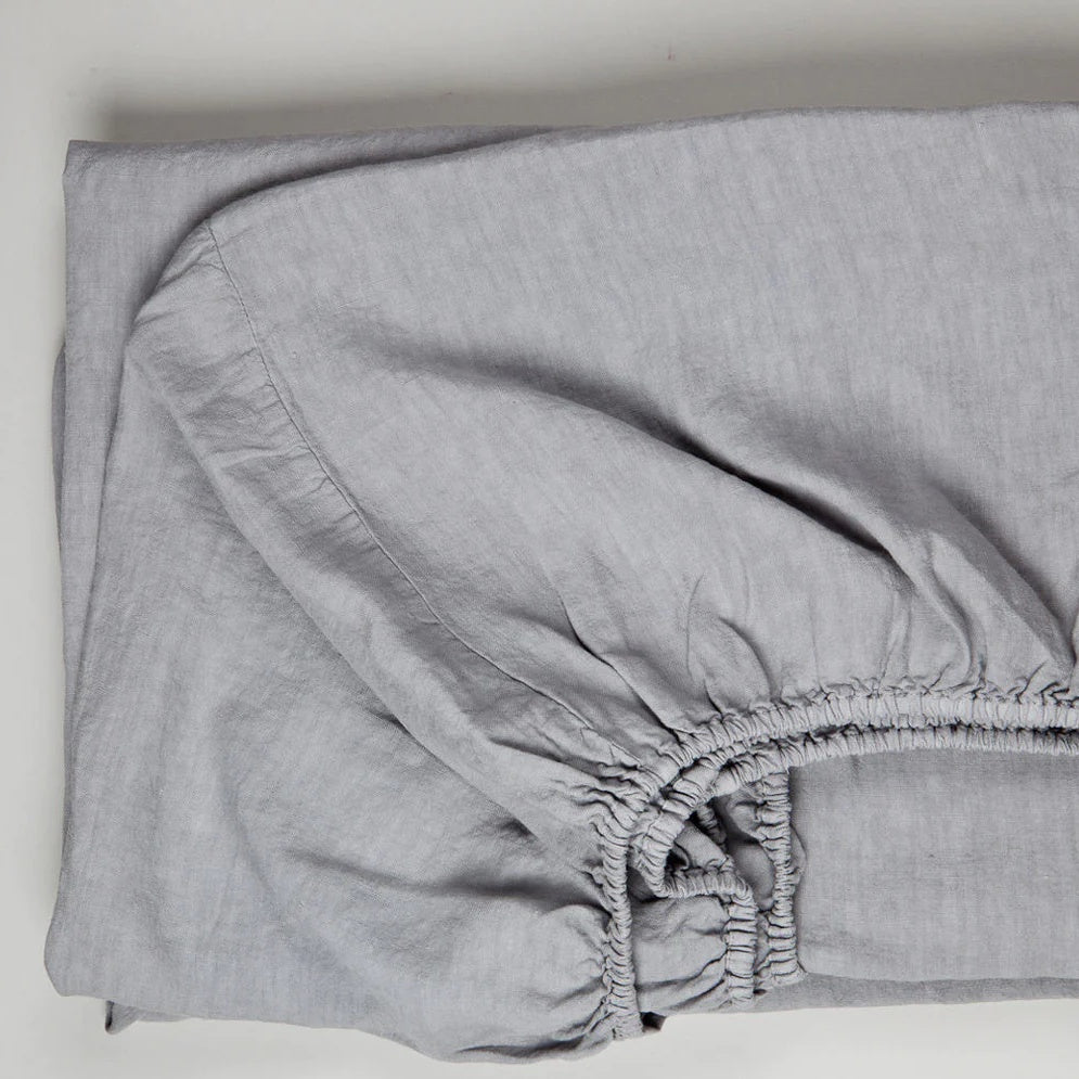 Once Milano lněné napínací prostěradlo