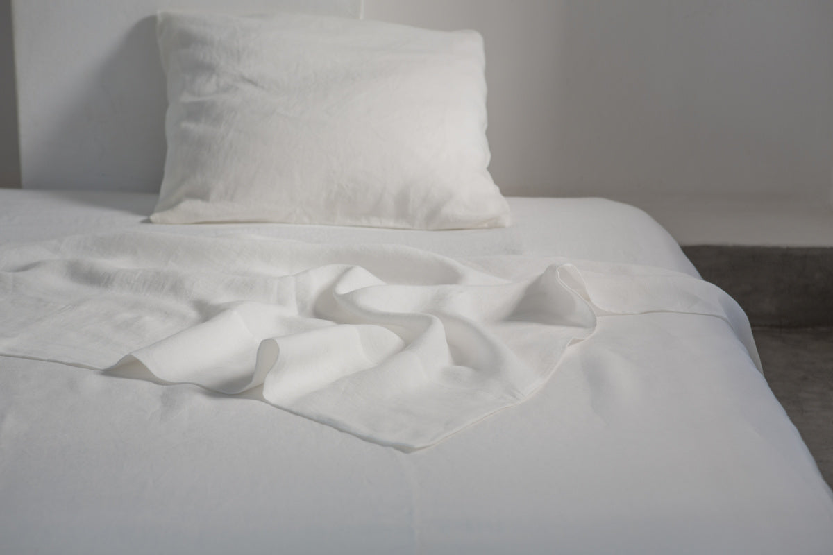 Once Milano lněné napínací prostěradlo