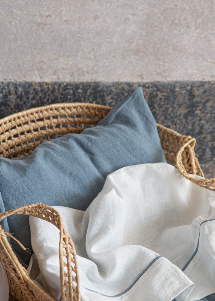 Once Milano exkluzivní lněný dětský dárkový set do postýlky