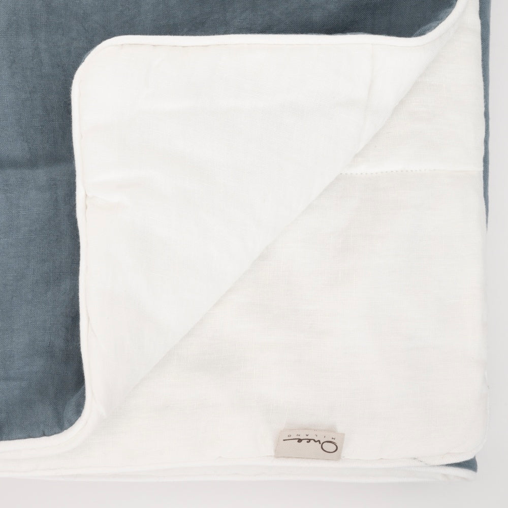 Once Milano exkluzivní lněný dětský dárkový set do postýlky