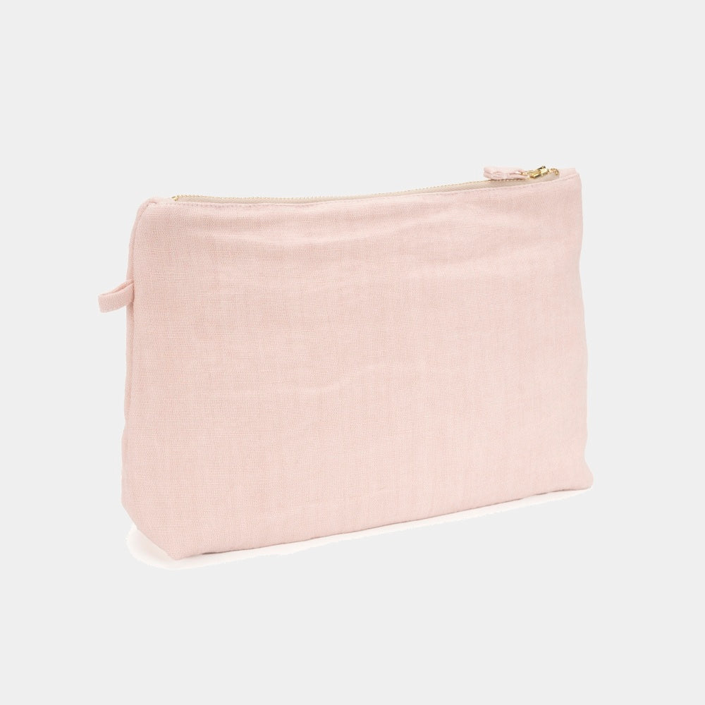 Once Milano exkluzivní lněný dětský dárkový set do postýlky