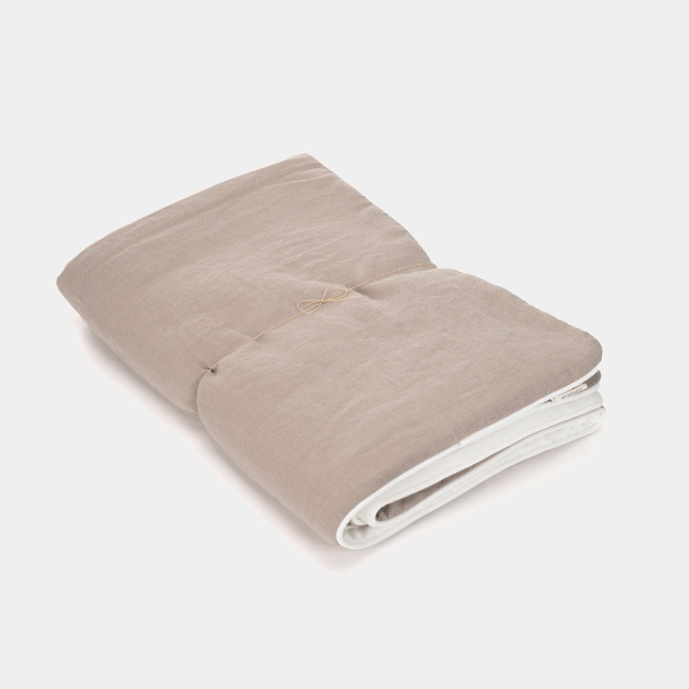 Once Milano exkluzivní lněný dětský dárkový set do postýlky