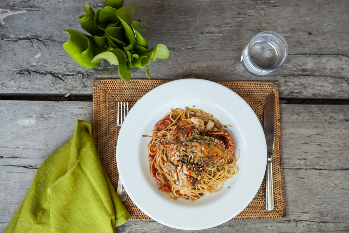 Once Milano lněný ubrousek z jemného lnu set 4 ks