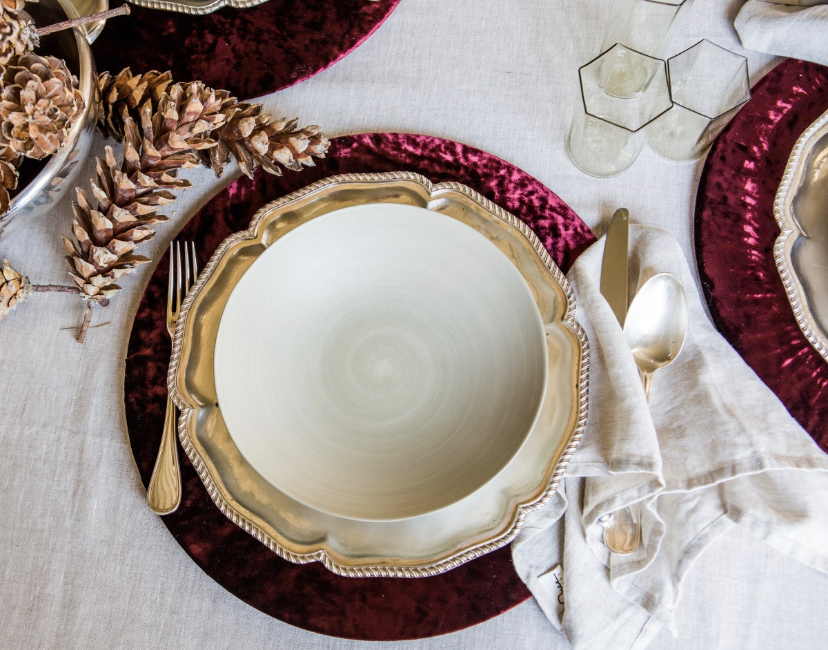 Once Milano lněný ubrousek z jemného lnu set 4 ks