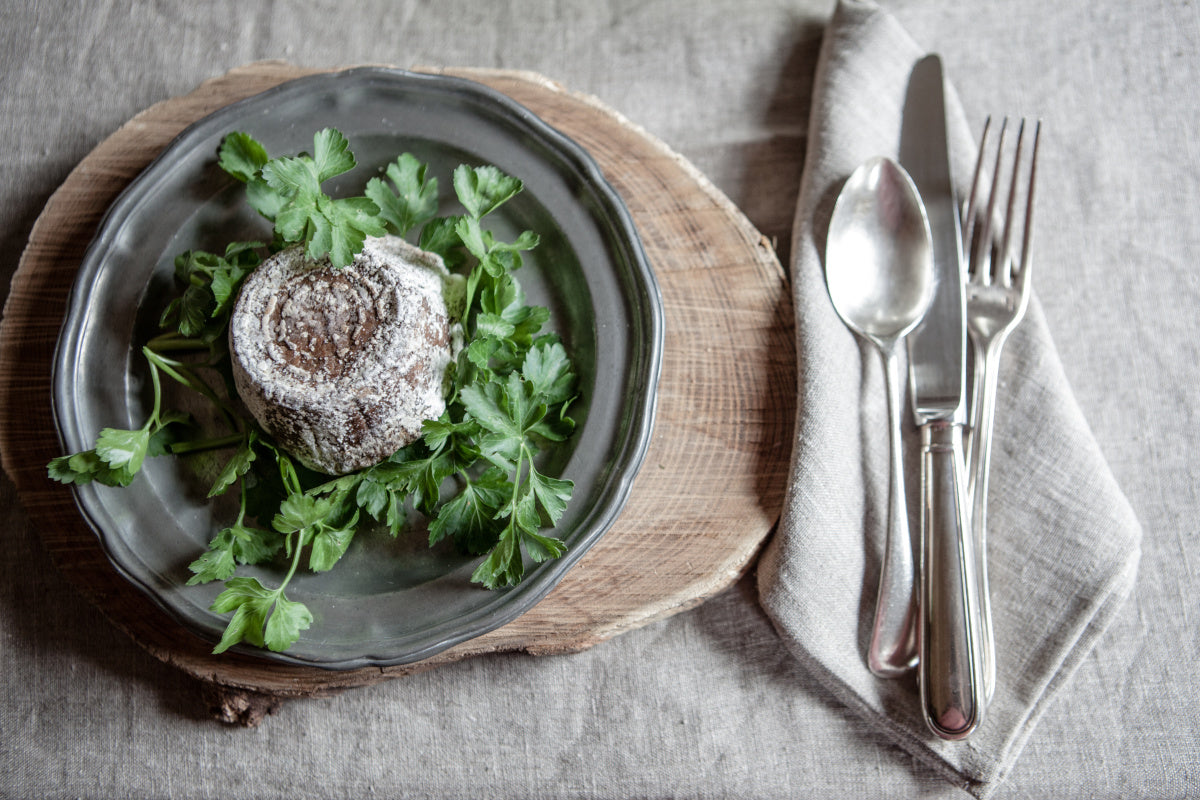 Once Milano lněný ubrousek z jemného lnu set 4 ks