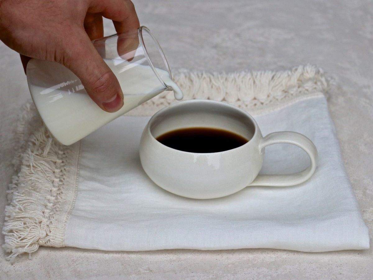 Once Milano lněný ubrousek s krátkými třásněmi