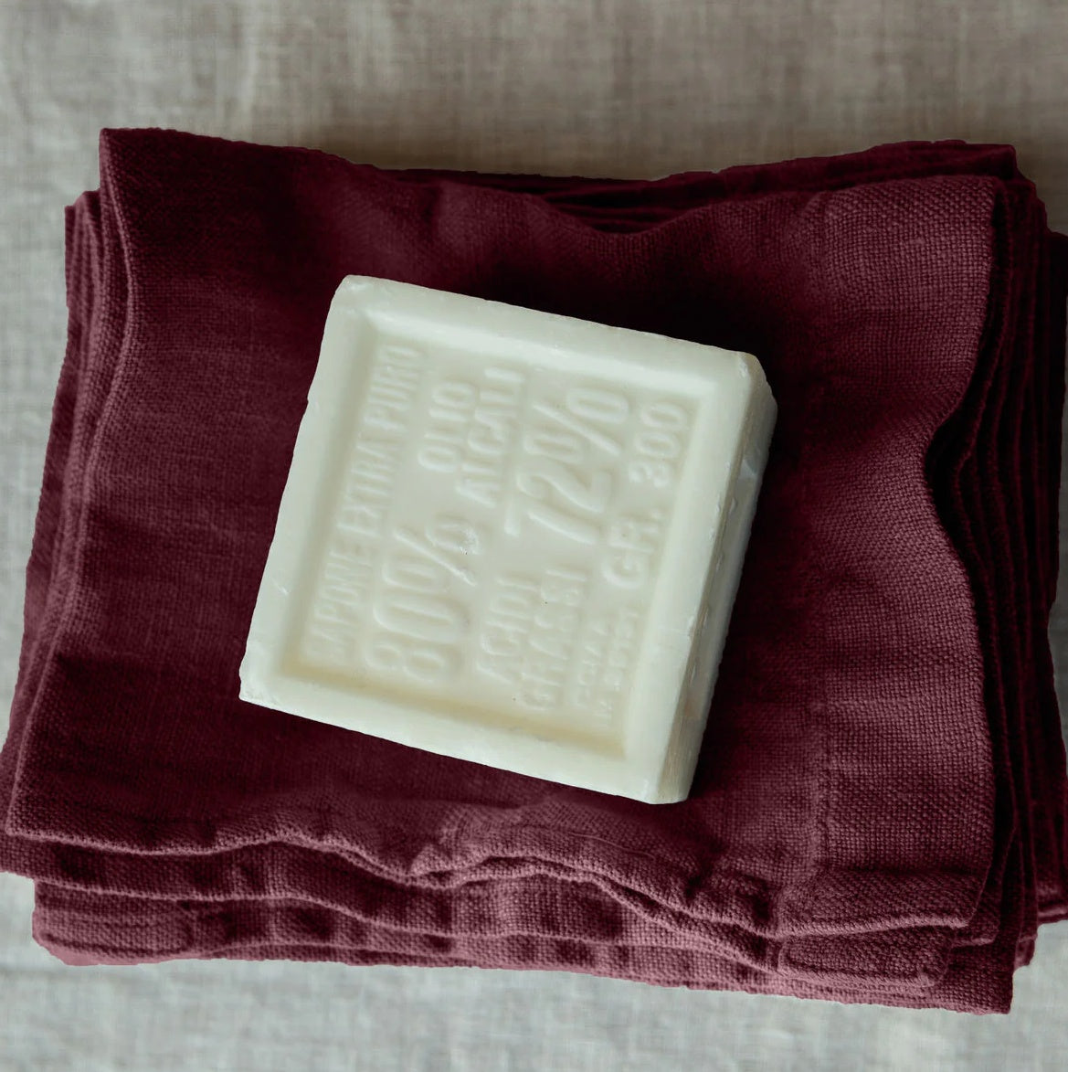 Once Milano malý lněný ručník 30x40 cm set 5 ks