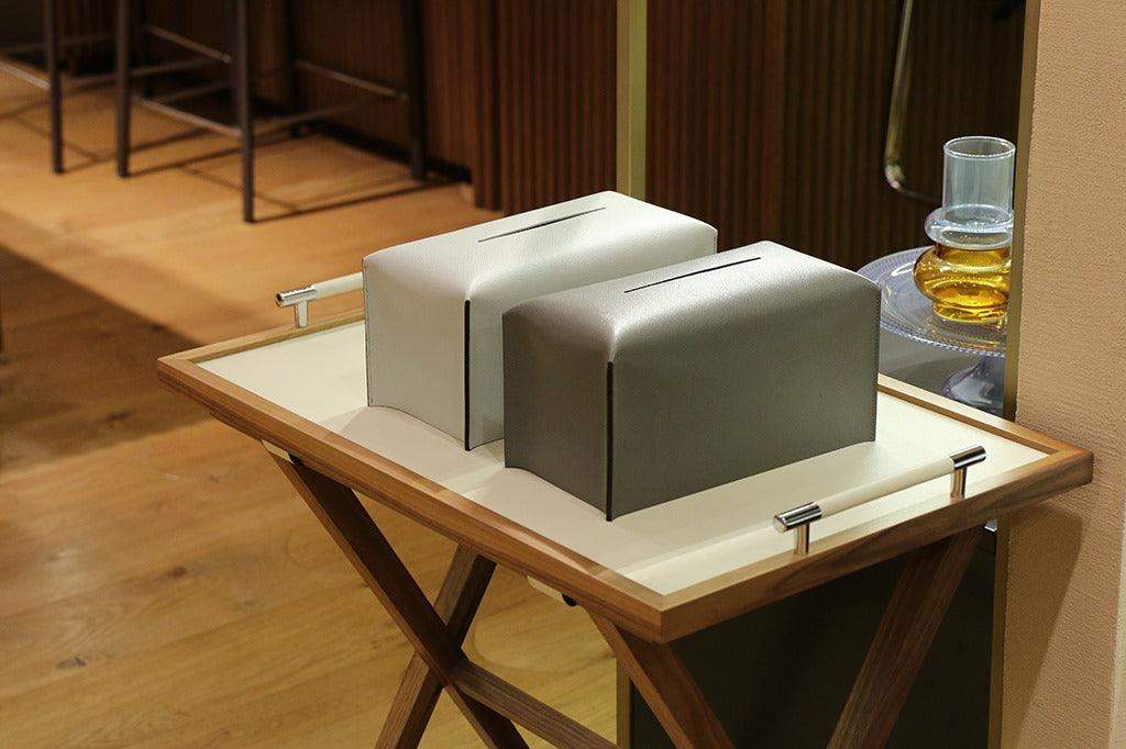 Nízký skládací stolek s odnímatelným podnosem DEDALO - Pinetti - perdonahome