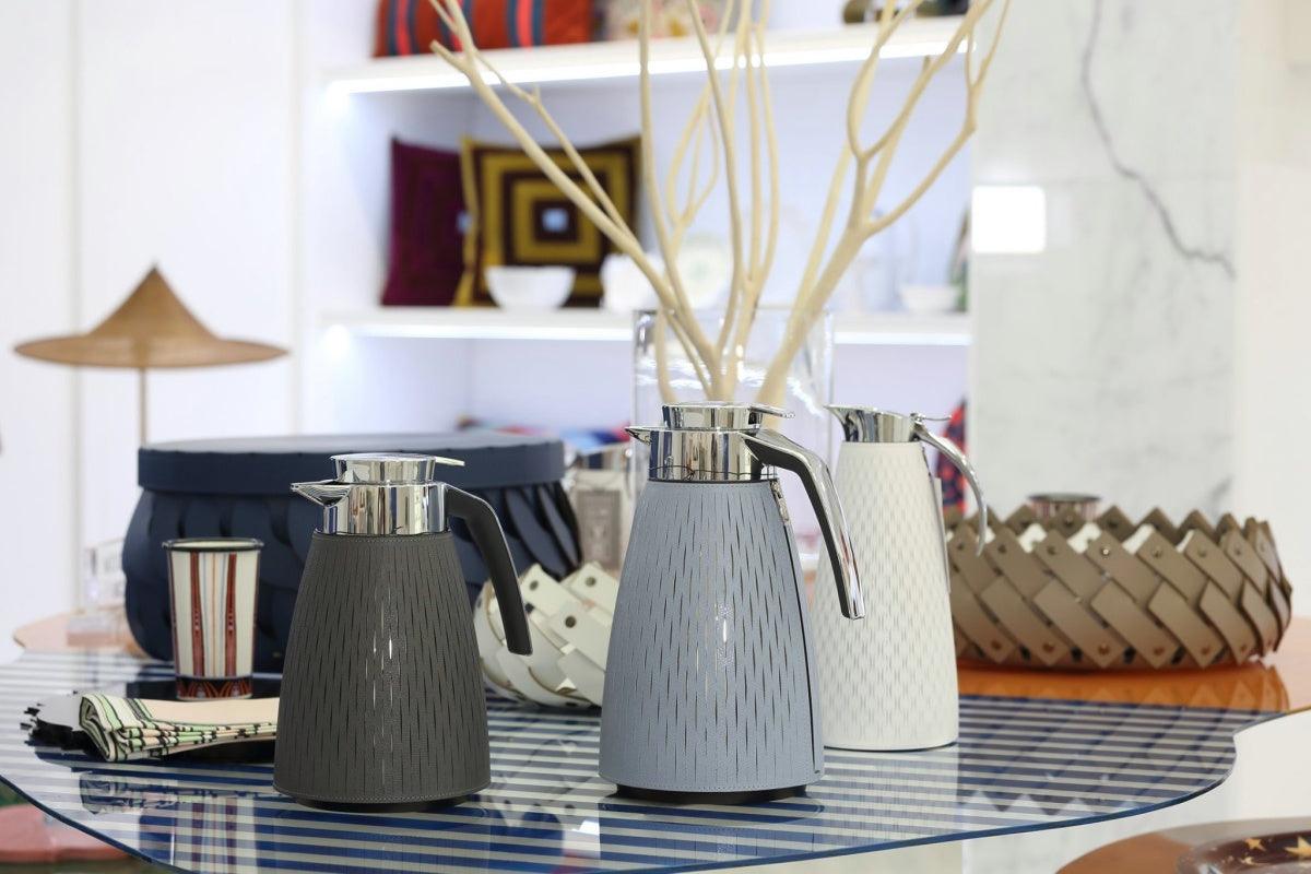 Velká termokonvice v koženém obalu 1,5 l - Pinetti - perdonahome