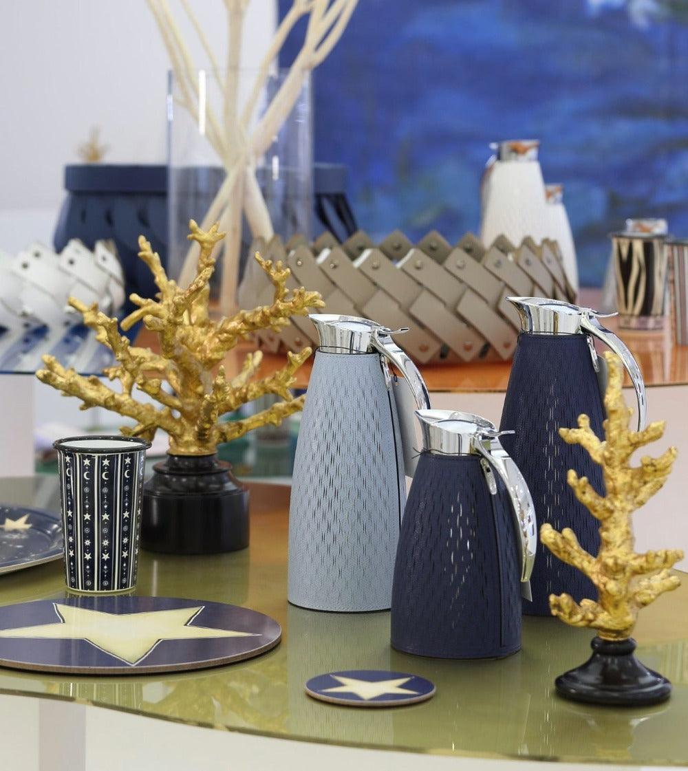 Malá termokonvice v koženém obalu 300 ml - Pinetti - perdonahome