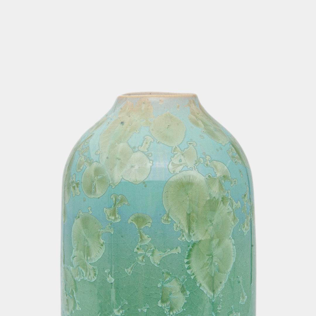 Plody Erlanu malá kameniová váza Silueta No. 1 zelená