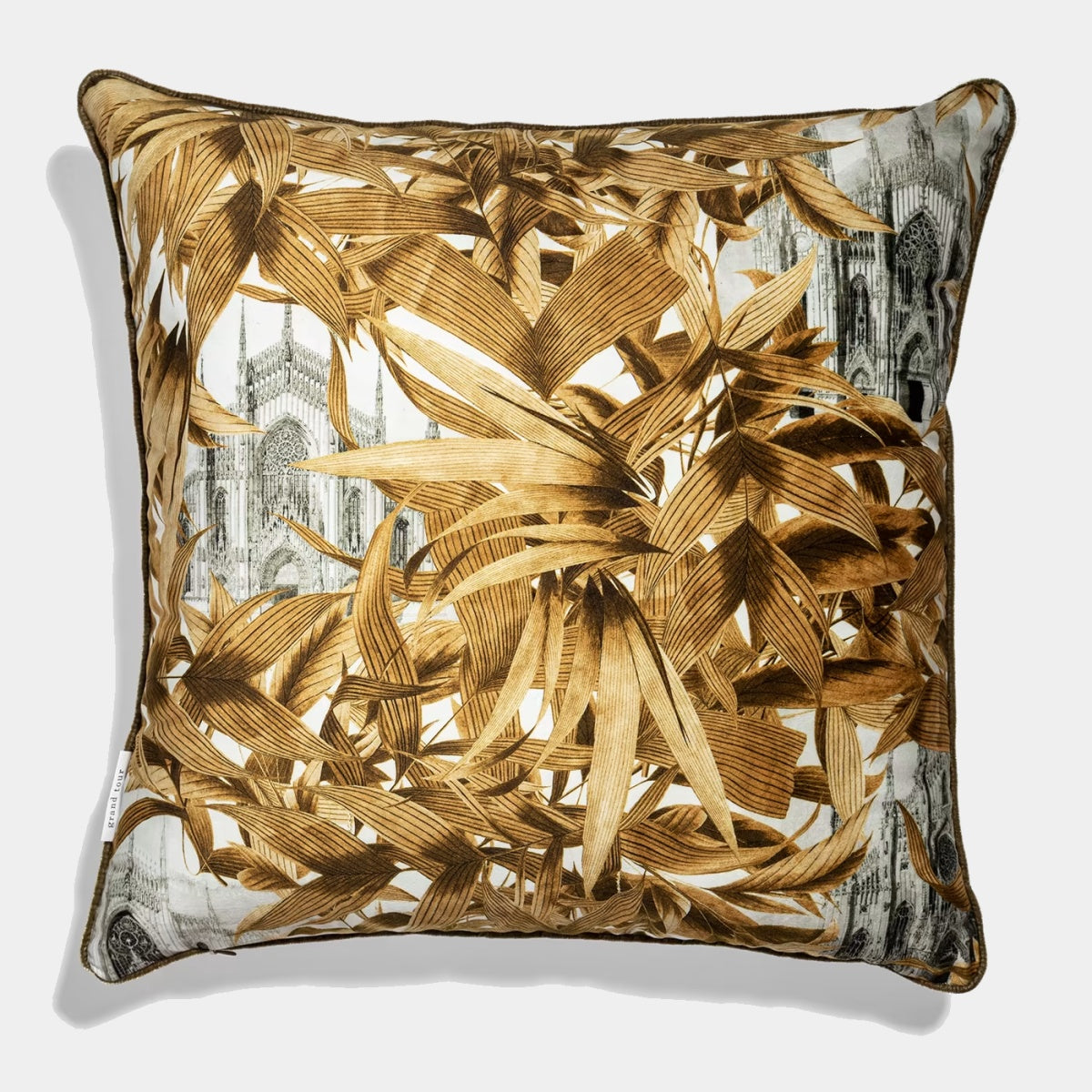 VITO NESTA sametový dekorační polštář IL DUOMO CHE NON C'È #2