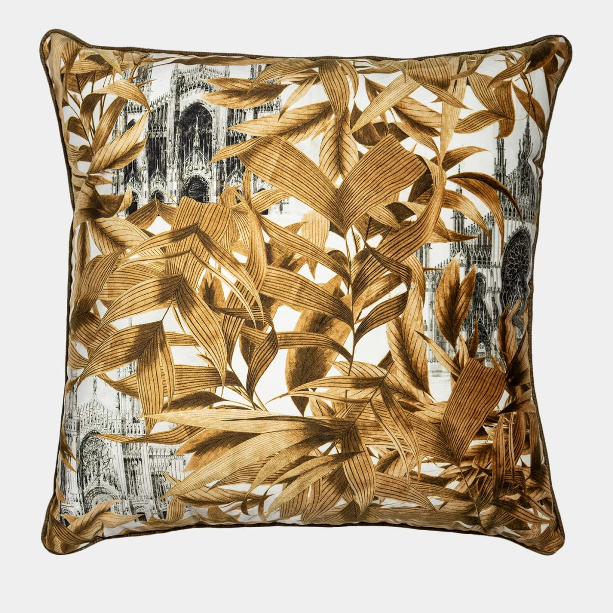 VITO NESTA sametový dekorační polštář IL DUOMO CHE NON C'È #2