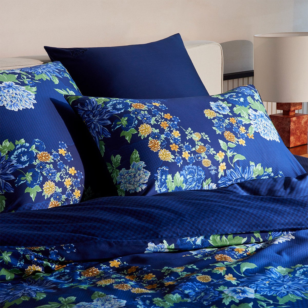 KENZO K DAHLIA Luxusní povlečení s květinovým vzorem