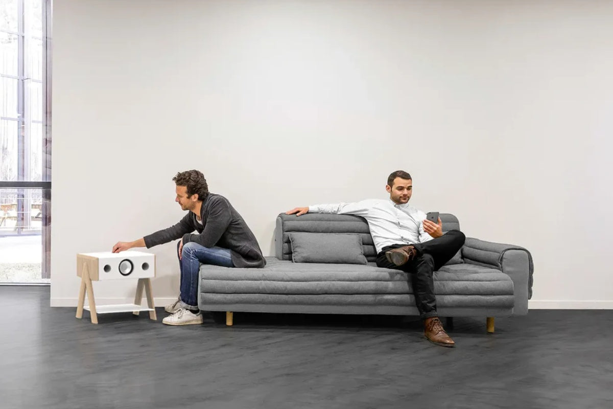 Cube CS Chêne designový aktivní HiFi reproduktor