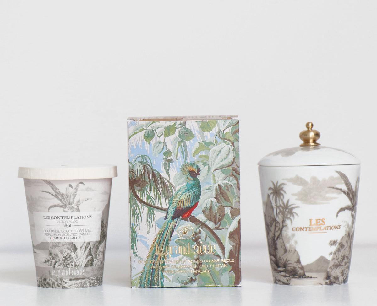 Le Grand Siecle Vonná svíčka v porcelánové dóze Les Contemplations