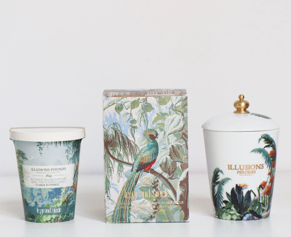 Le Grand Siècle Vonná svíčka v porcelánové dóze Illusions Perdues