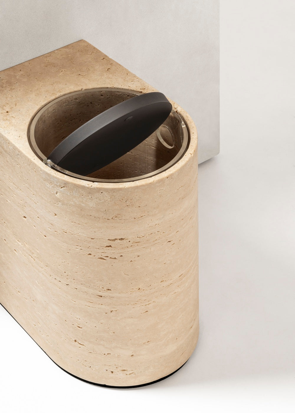 Designový odpadkový koš do koupelny NOBBLE MARBLE