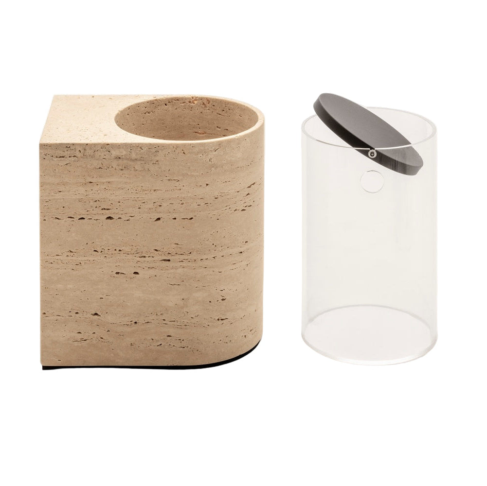 Designový odpadkový koš do koupelny NOBBLE MARBLE