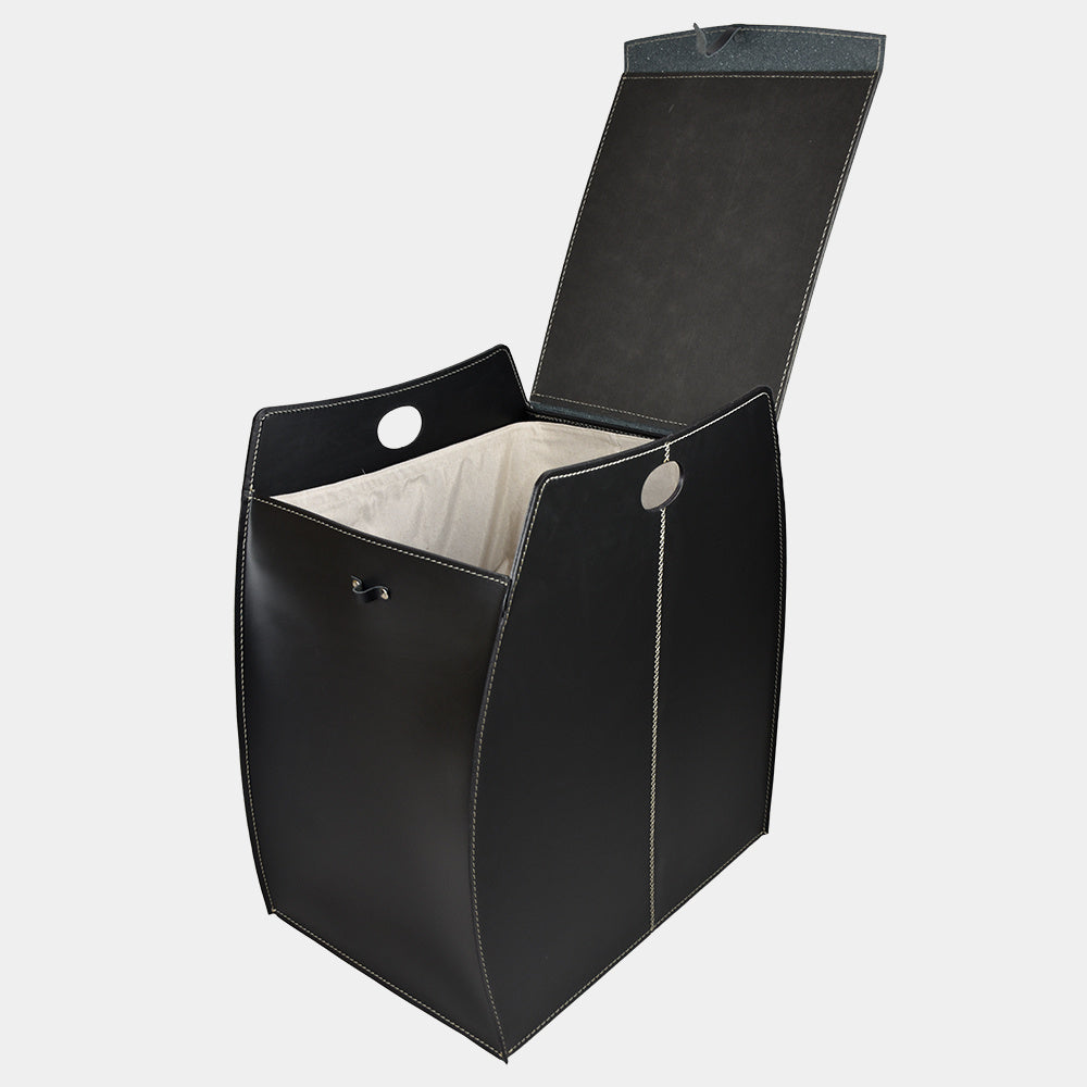 Limac Design – Designový kožený koš na prádlo Alessio