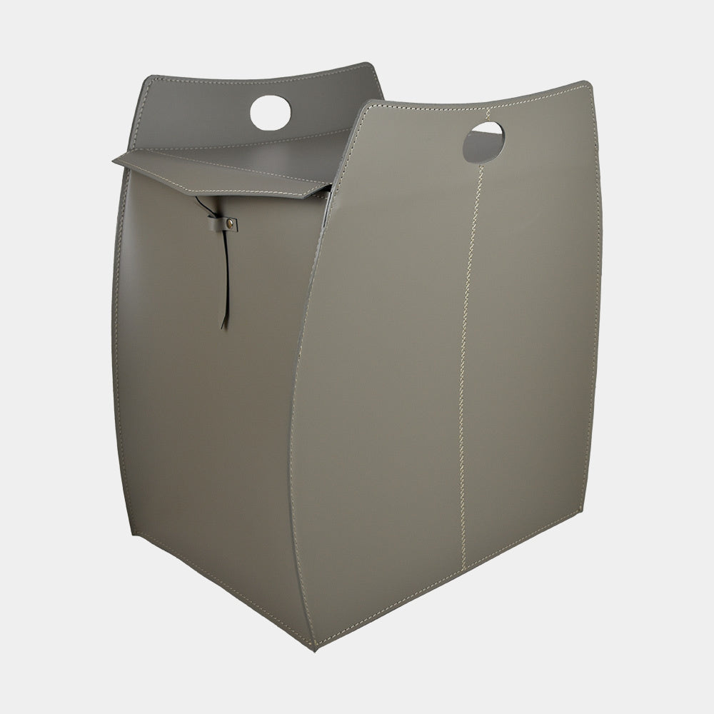 Limac Design – Designový kožený koš na prádlo Alessio