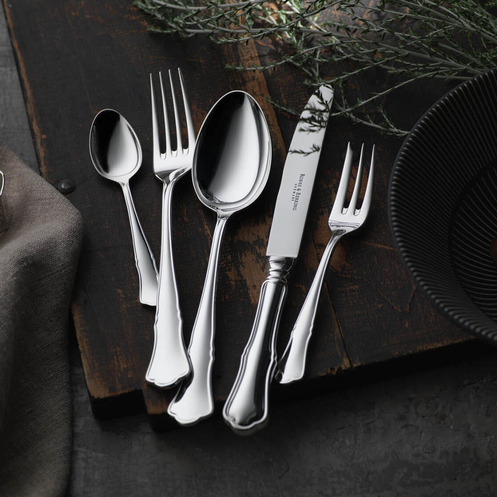 Robbe  Berking Stříbrný příbor Alt-Chippendale - sada 5 ks