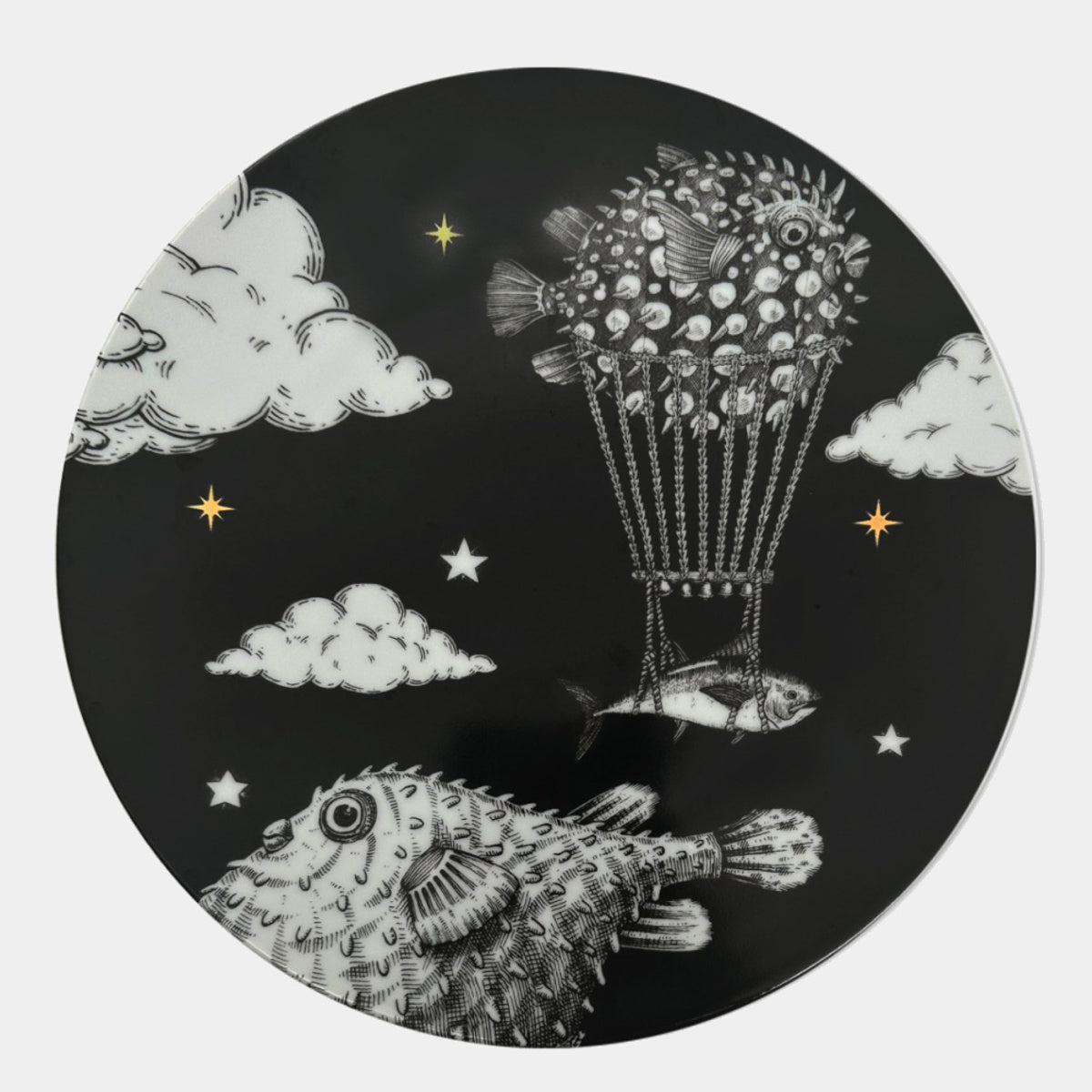 MONTGOLFIERS Dezertní talířky 23cm