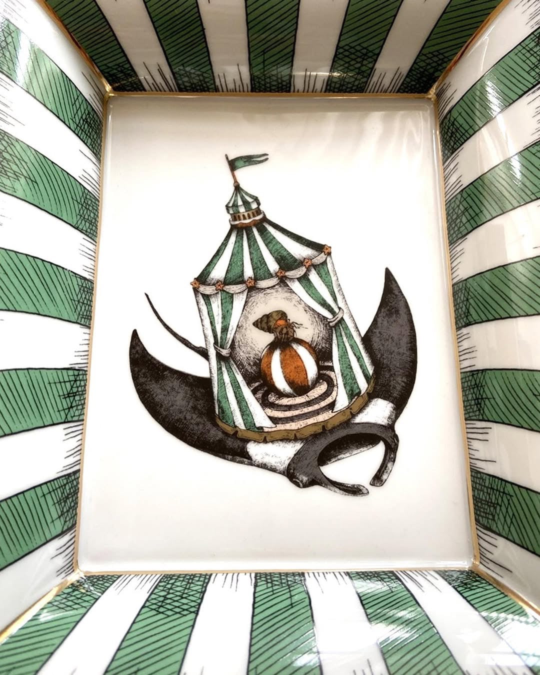 Porcelánová miska Manta - Searcus