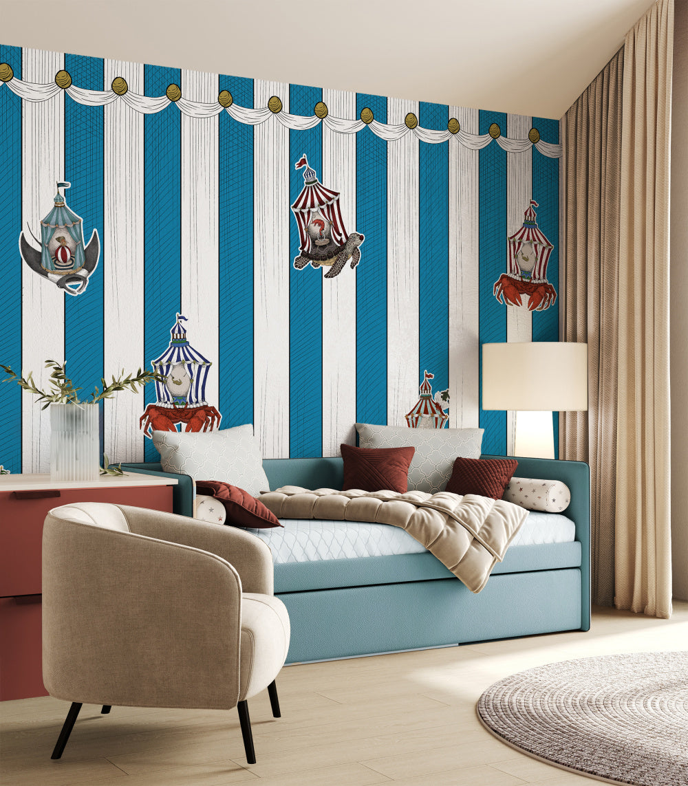 Designová tapeta s mořským motivem Searcus 