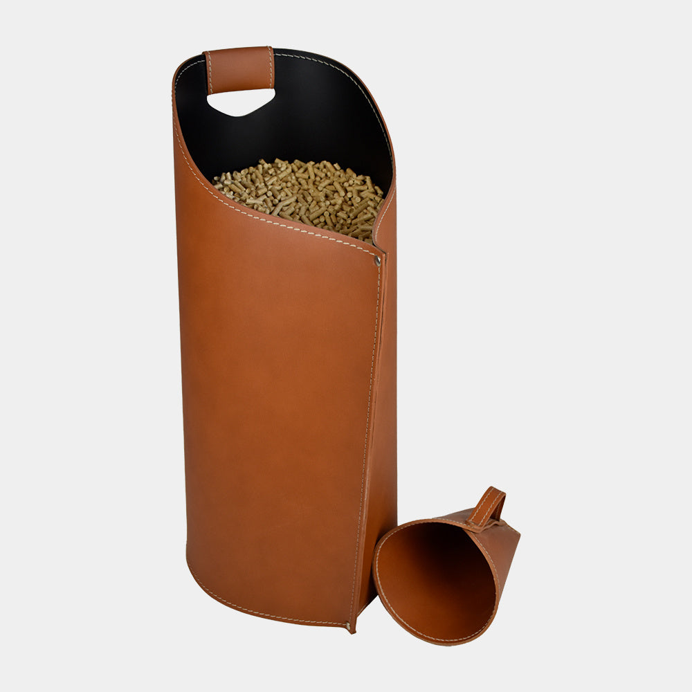 Limac Design SAPIR Designový koš na krbové pelety s lopatkou