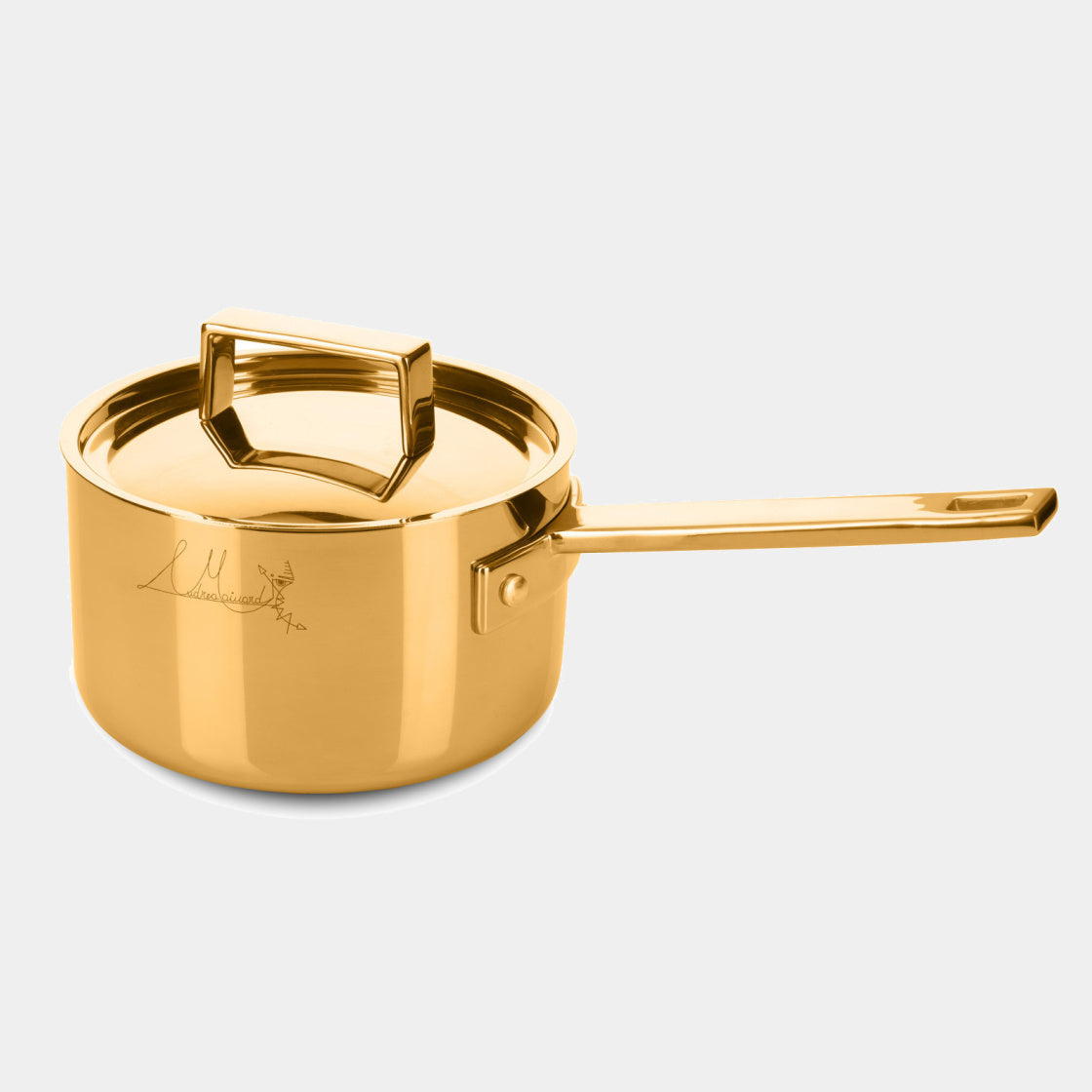 Rendlík Mepra Attiva Gold s precizním zlatým povrchem.