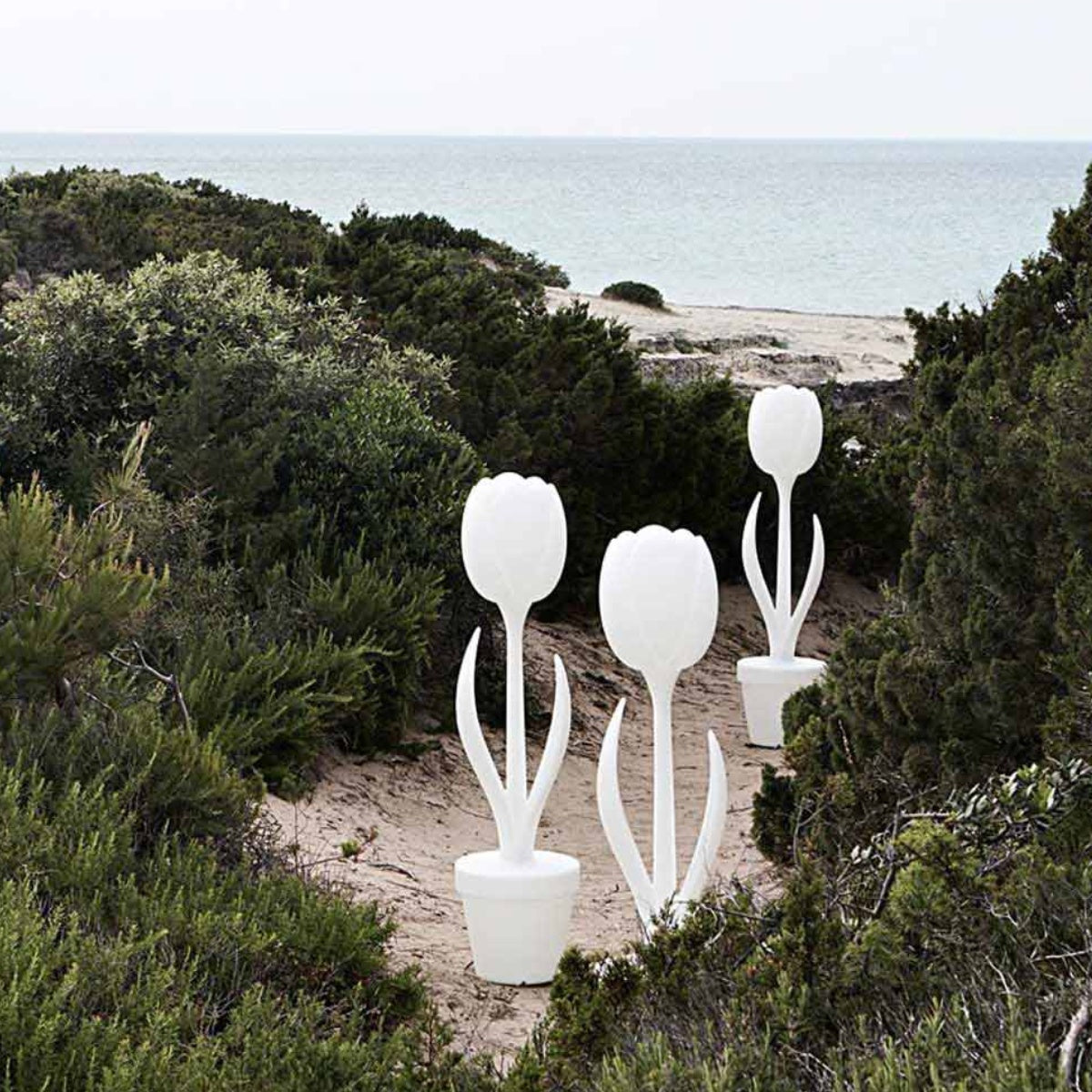MYYOUR Designová stojací lampa TULIP XL 2.0