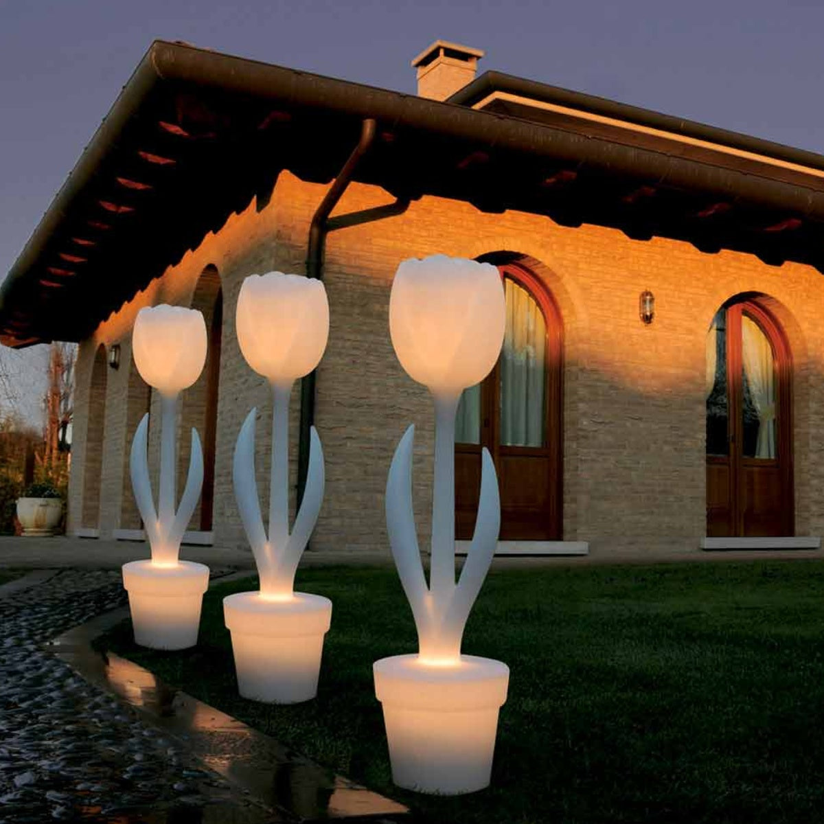 MYYOUR Designová stojací lampa TULIP XL 2.0