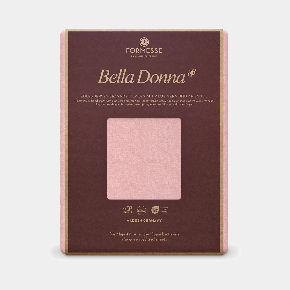 Luxusní napínací prostěradlo Formesse Bella Donna Jersey