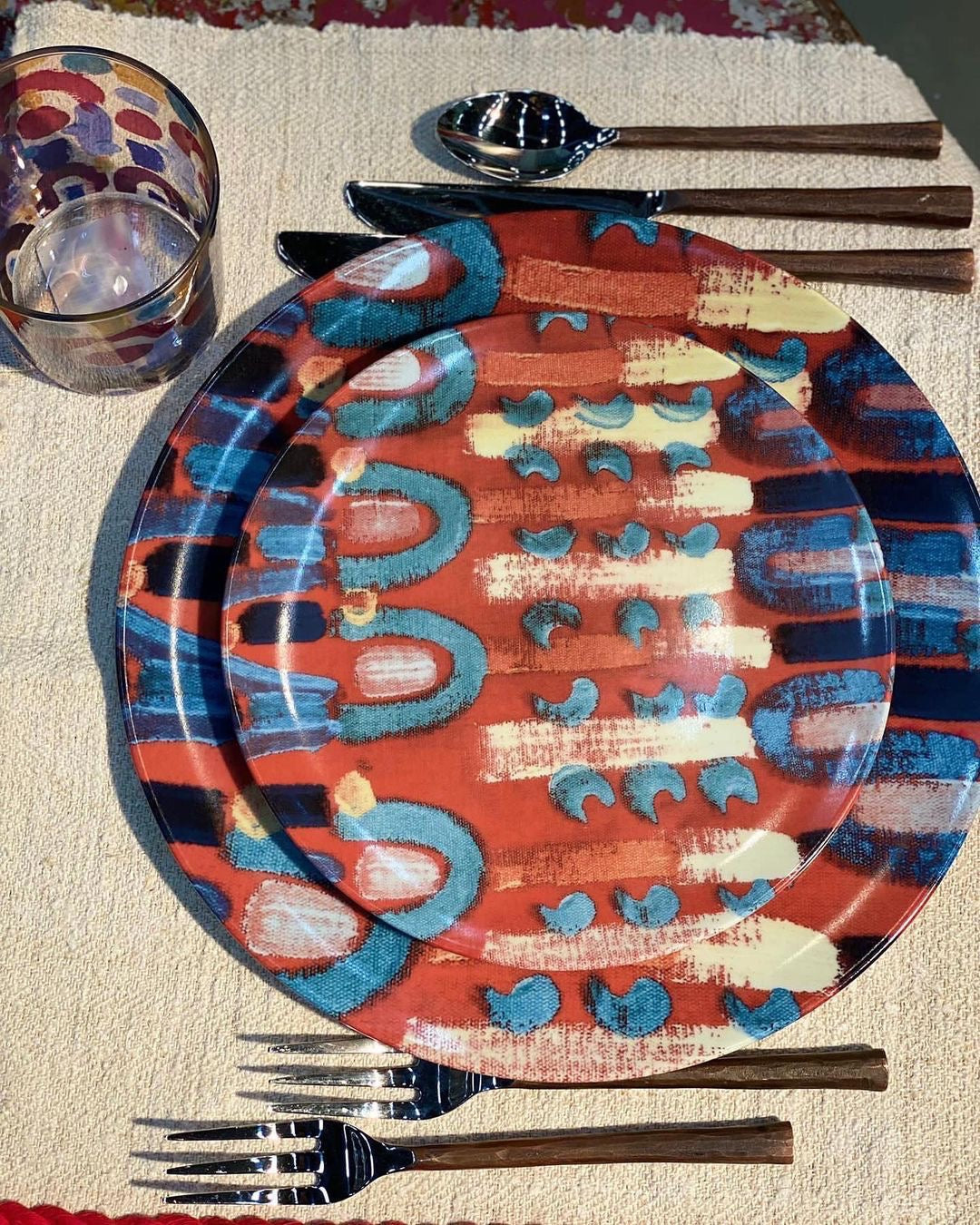 Keramické talíře Linea Colores Ceramica #06 - Sada 3 ks