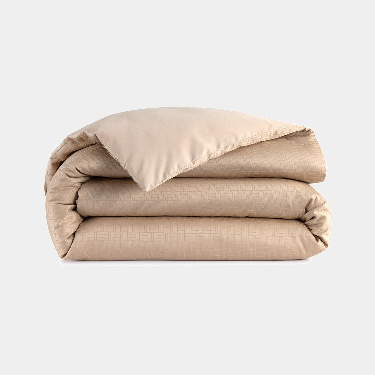 Luxusní povlečení bavlněný satén BOSS Home LATTICE SESAME