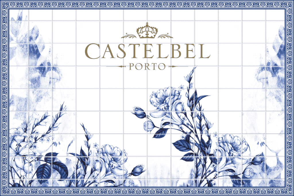 Luxusní dárková sada mýdel Castelbel Gold & Blue - Růžový pepř a jasmín