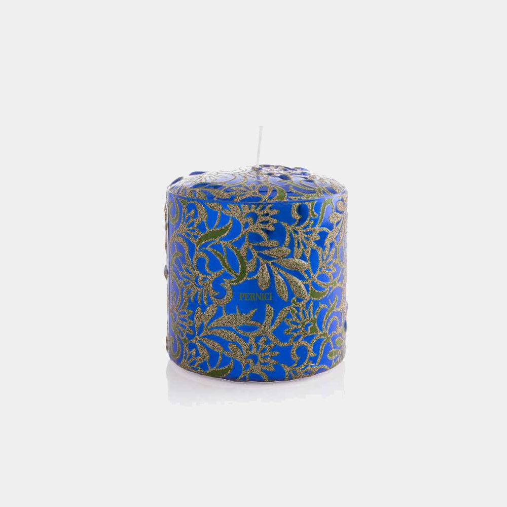 CERERIA PERNICI 1892 designová svíčka Fleurs Blue