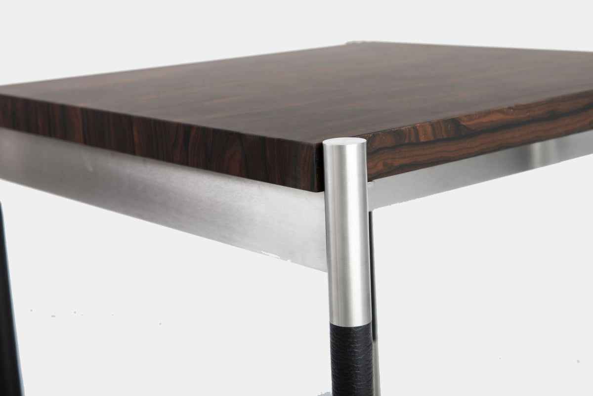 Designový stolek SOFFIO LIGHT z tropického dřeva ziricote