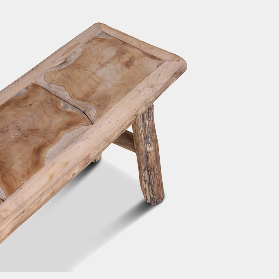 Dřevěná lavice bez opěrky 138 cm