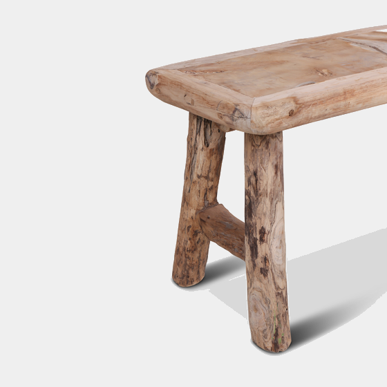 Dřevěná lavice bez opěrky 138 cm