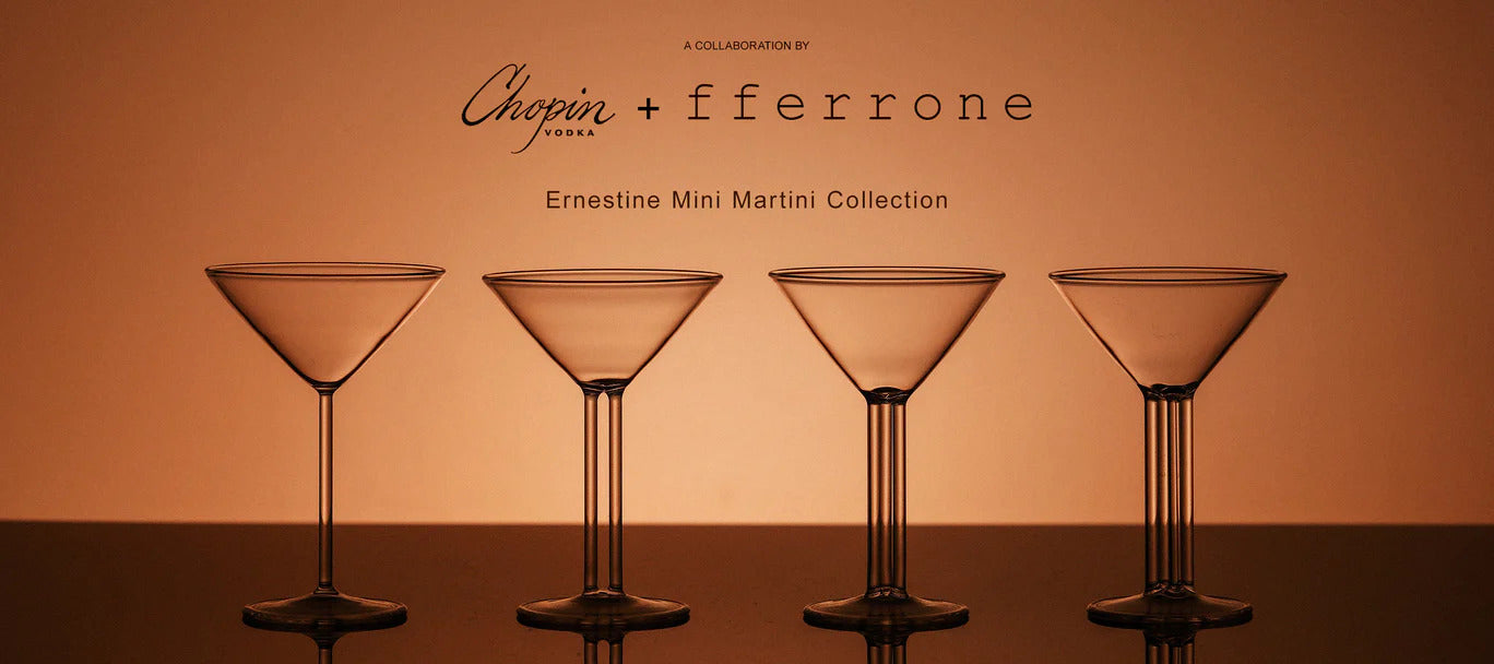 Fferrone Chopin Vodka Ernestine Mini Martini Collection