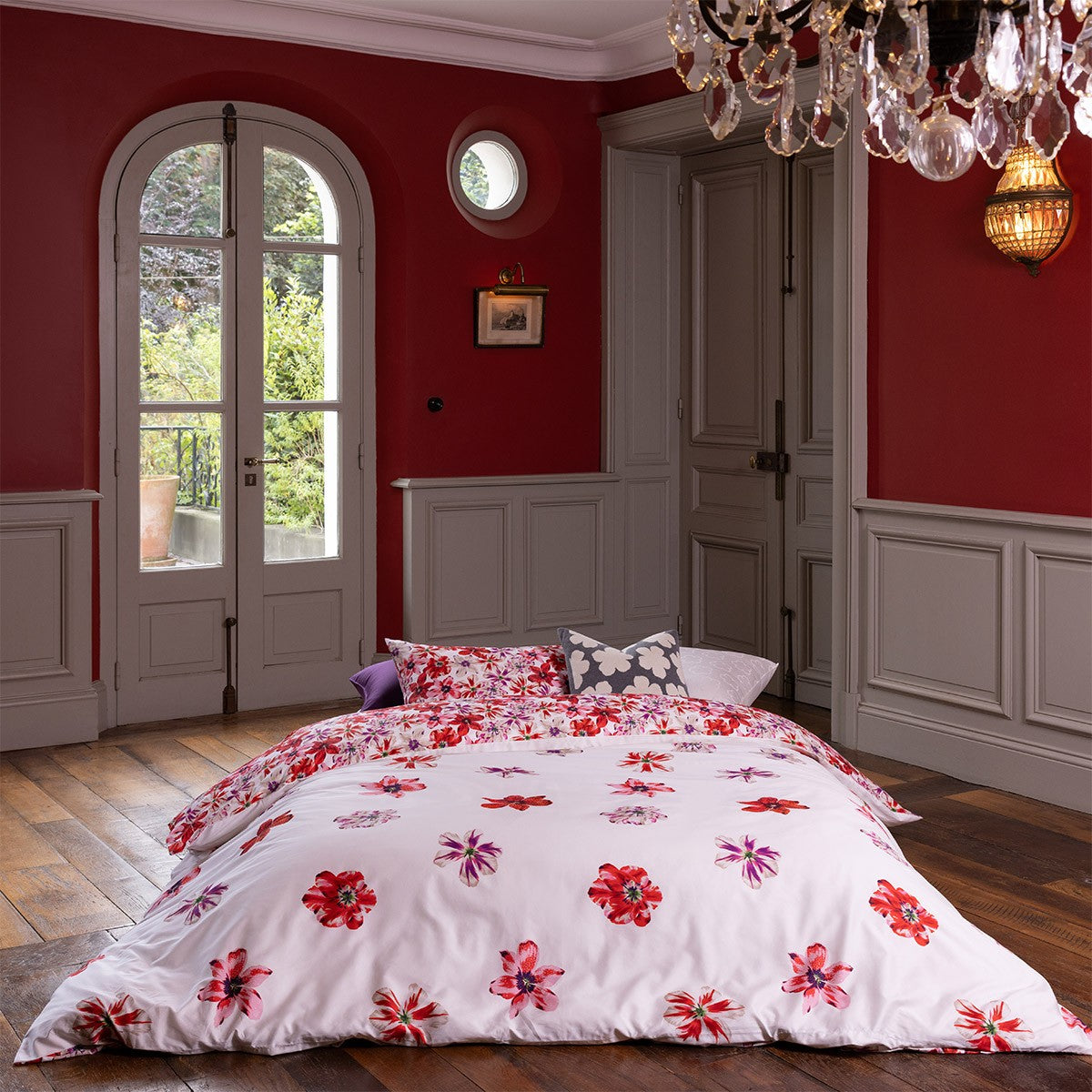 KENZO K FLEUR Luxusní povlečení s květinovým vzorem