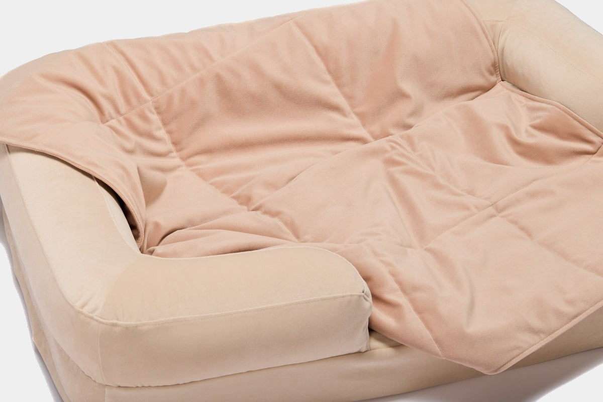 LEBEDDIE Luxusní deka pro psa s ovčí vlnou