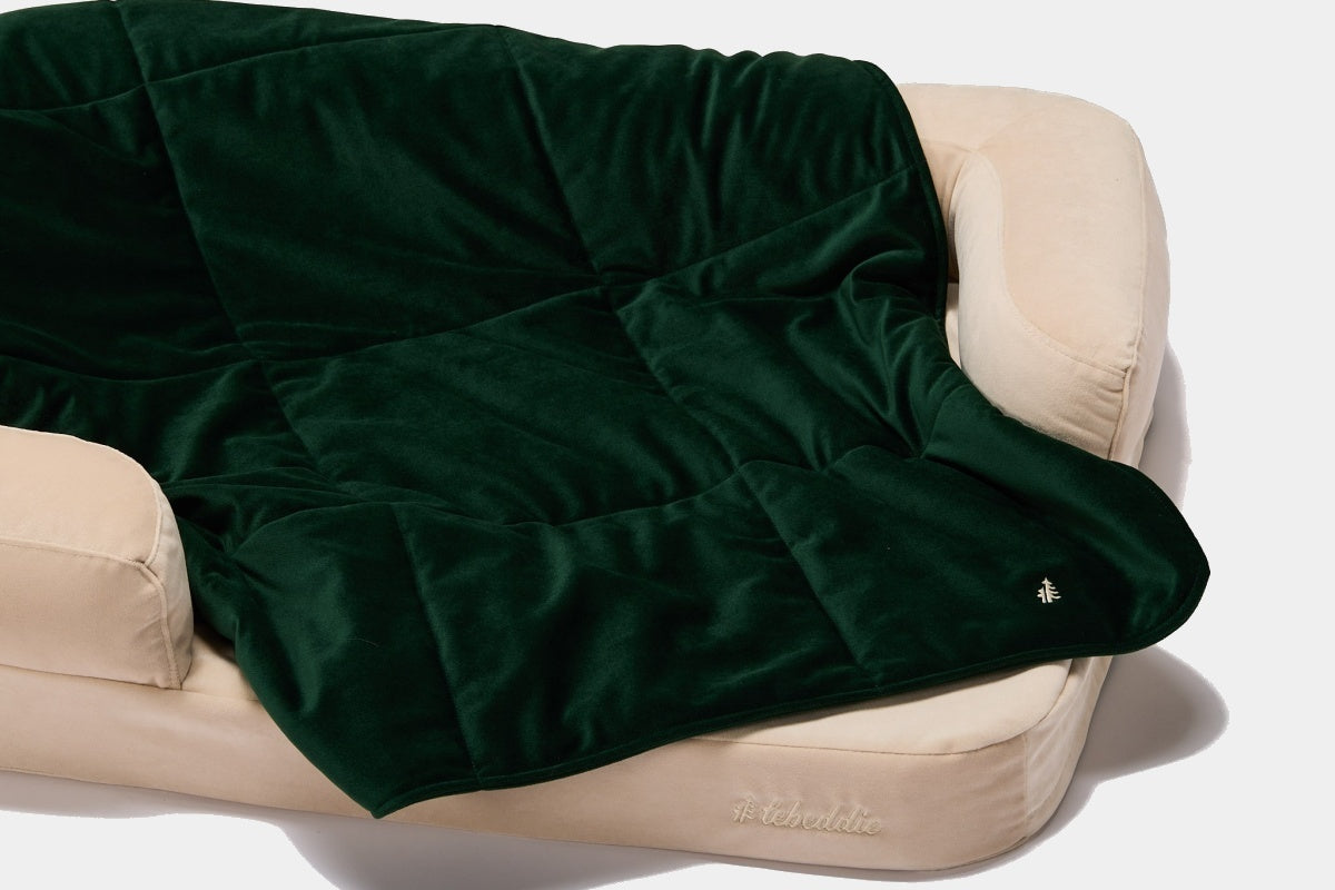 LEBEDDIE Luxusní deka pro psa s ovčí vlnou