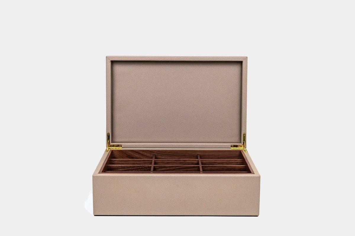 Pinetti Luxusní kožený box na čaje