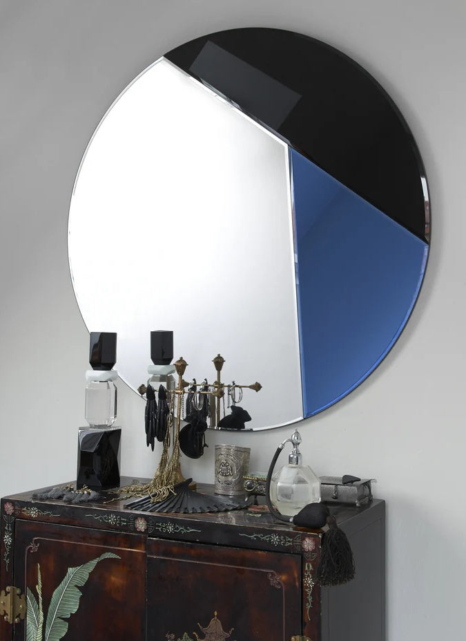 REFLECTIONS COPENHAGEN Designové nástěnné zrcadlo Nouveau 80 cm