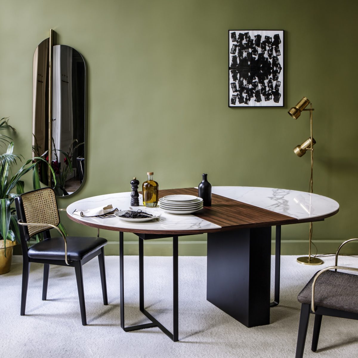 Designový rozkládací jídelní stůl FELICE
