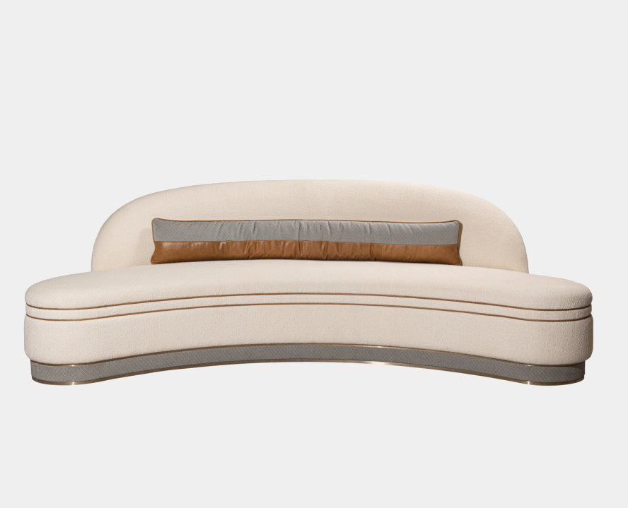 Designová sofa BLANCS MANTEAUX – Red Edition × Tristan Auer